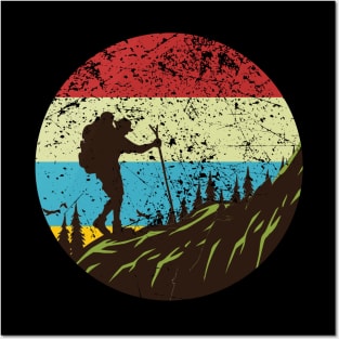 Hiking Posters and Art